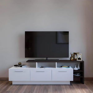 ترابيزة تليفزيون خشب ام دي اف، 180*30*55 سم