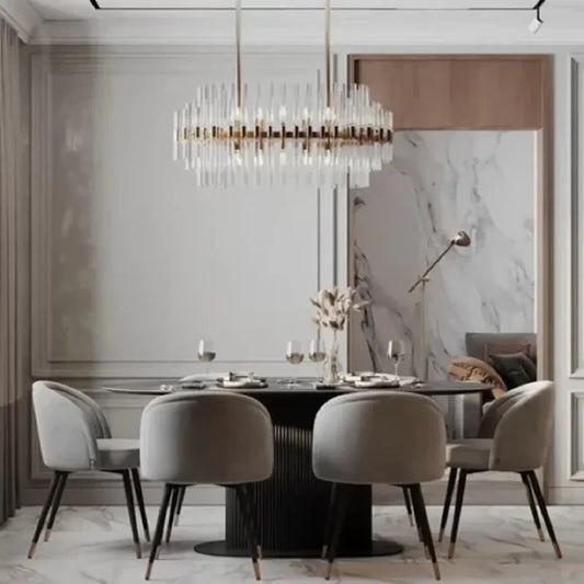 طقم سفرة ام دي اف، 7 قطع