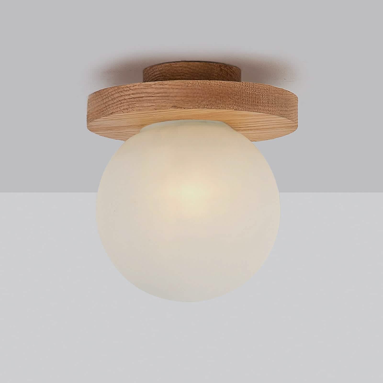 نجفة خشب زان، 17*17 سم