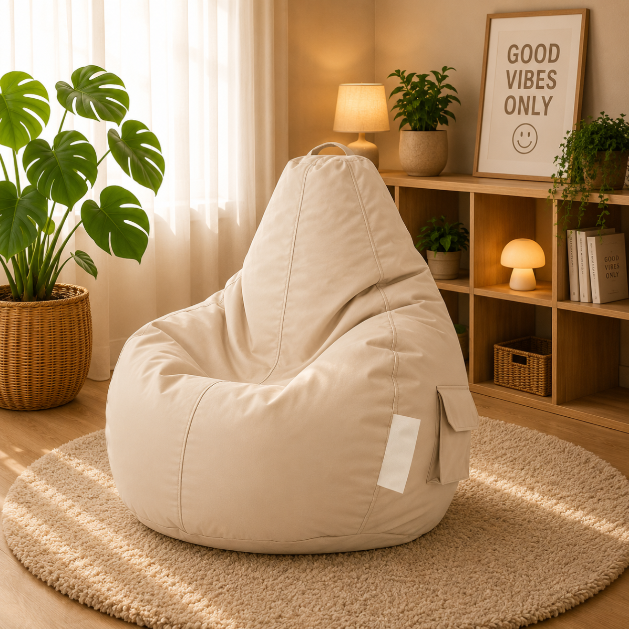 بين باج ووتربرووف، 88*95 سم - بيج