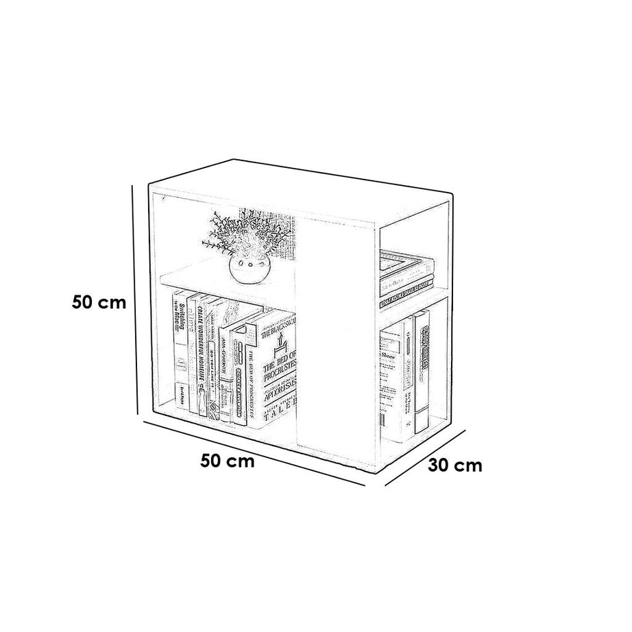 ترابيزة جانبية ام دي اف 50*30*50 سم - BAL120 - Homix