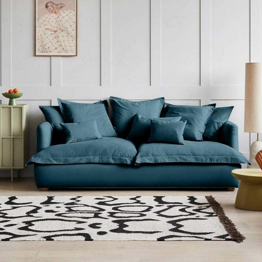 كنبة خشب زان، 202*85*75 سم