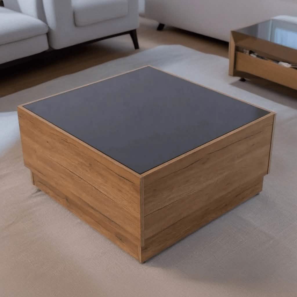 ترابيزة قهوة ام دي اف 80*80*40 سم - BAL124 - Homix
