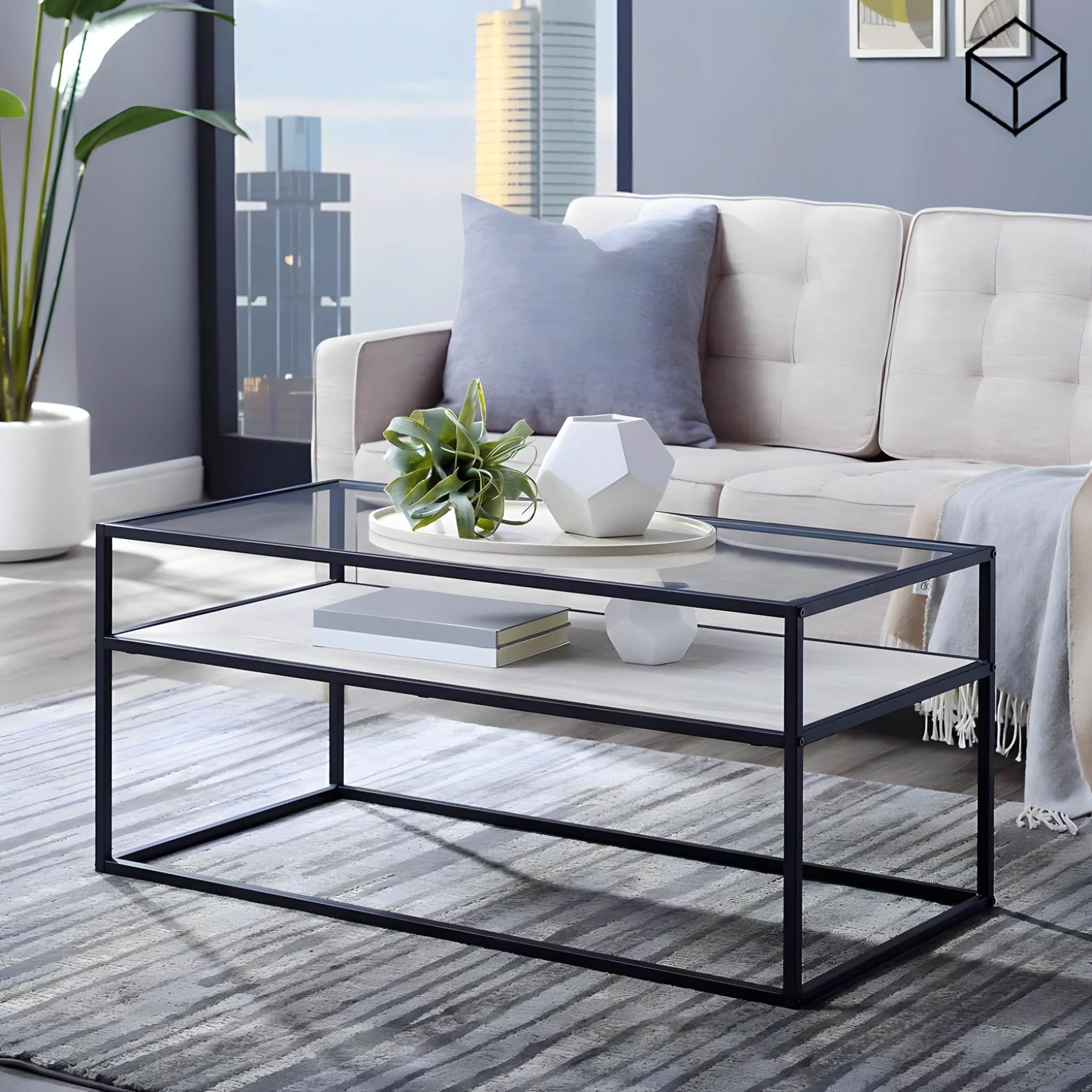 ترابيزة قهوة ستيل، 80* 40*45 سم