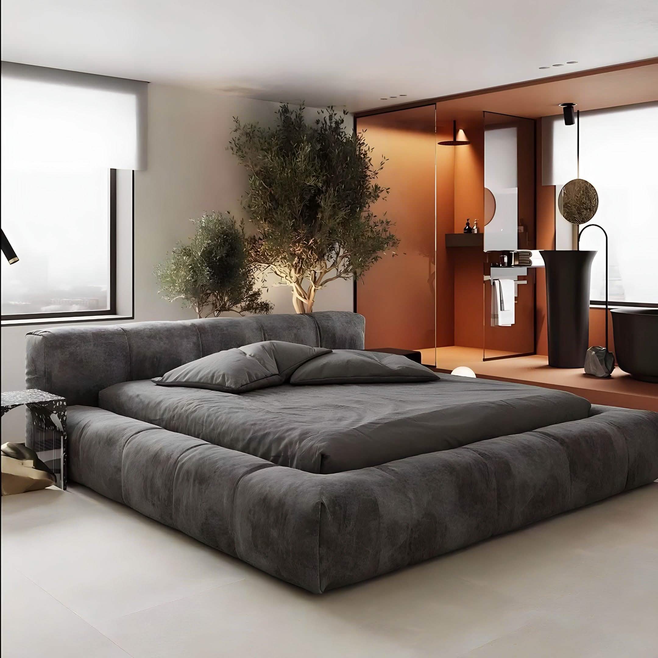 سرير سوبر كينج خشب كونتر و موسكي، 195*180*90 سم