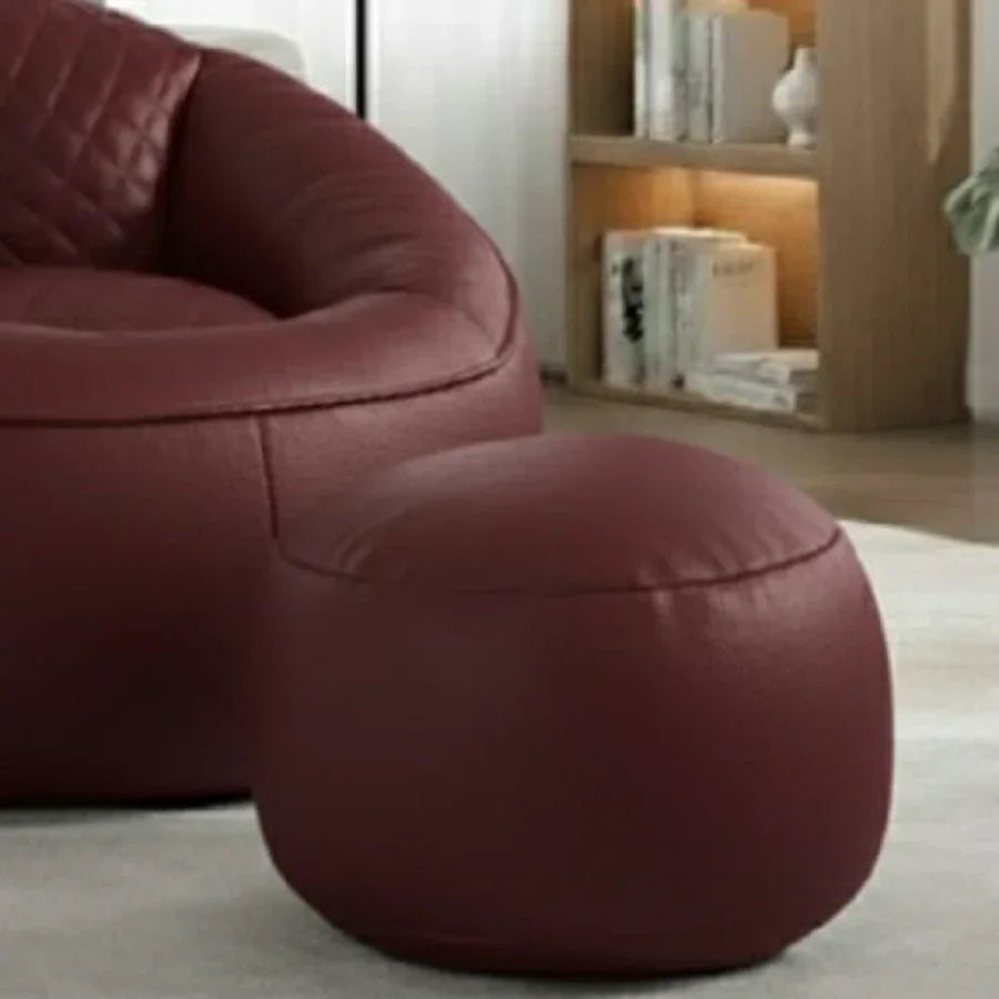 طقم بين باج مع بف جلد، قطعتين - نبيتي