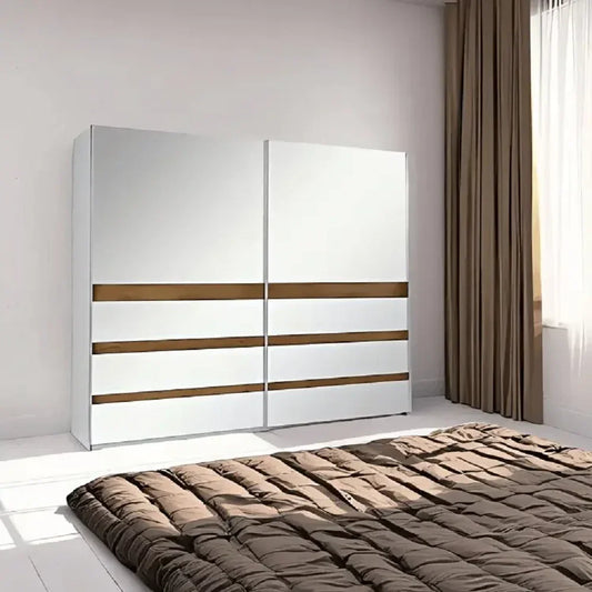 دولاب خشب ام دي اف، 220*60*220 سم