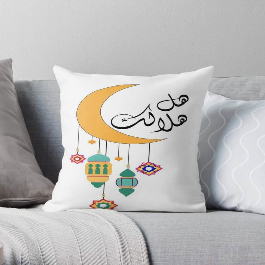 كوشن رمضان 3 قطع 45*45 سم - FAB190