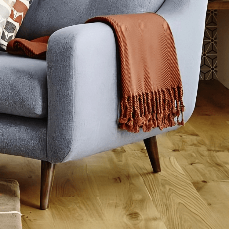 كرسي كابتونية بأرجل خشبي - FAR174 - Homix