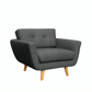 كرسي فوتيه خشبي - FAR190 - Homix