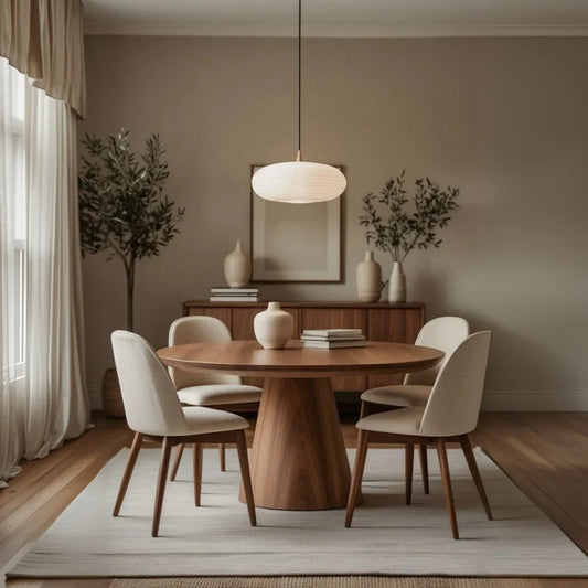 طقم سفرة خشب زان و كونتر، 5 قطع