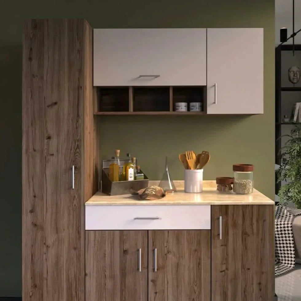 مطبخ خشب ام دي اف، 3 قطع