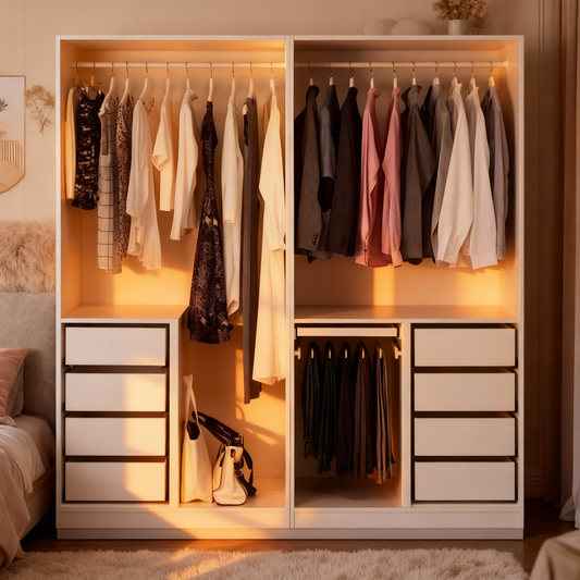 دريسينج خشب ام دي اف أسباني، 160*50*200 سم