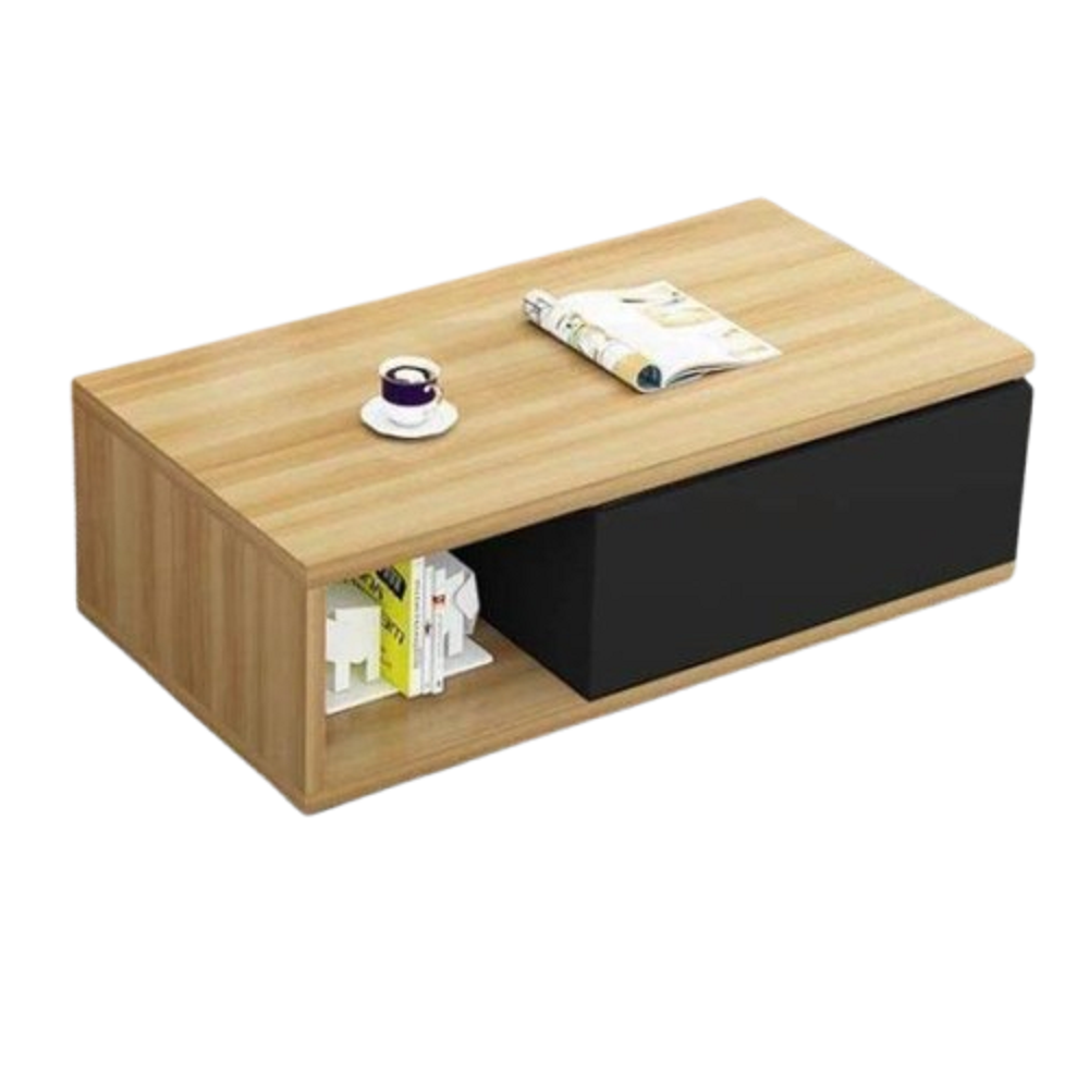 ترابيزة قهوة خشب ام دي اف، 100*50*40 سم