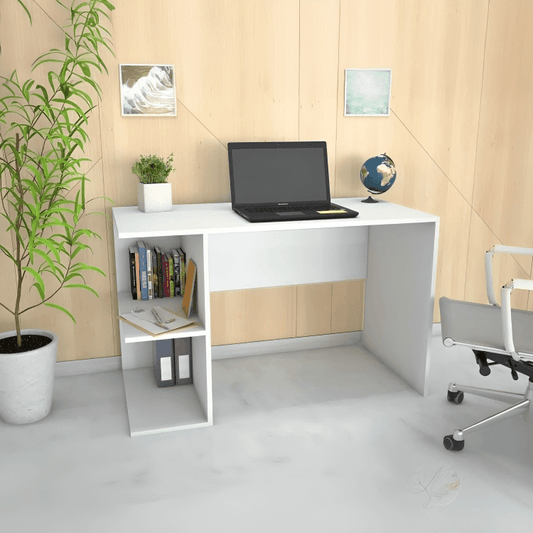 مكتب خشبي بأرفف - FUN2 - Homix