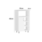 وحدة تخزين مطبخ خشبية - FUN69 - Homix