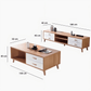 ترابيزتين بتصميم خشبي بسيط- FUR46 - Homix