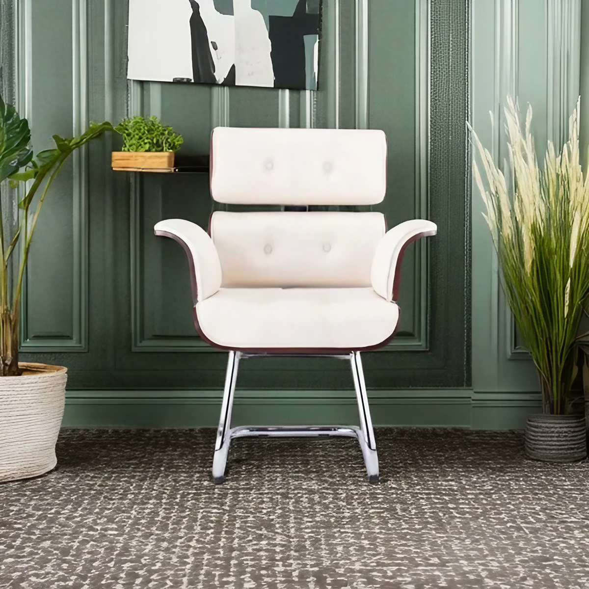 كرسي مكتب خشب كونتر، 50*50*90 سم