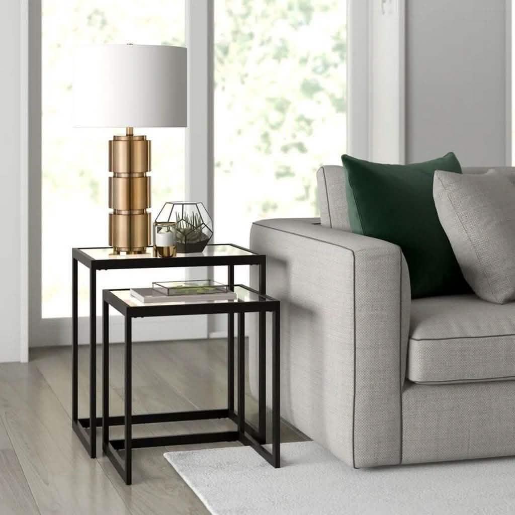 ترابيزة جانبية متداخلة 30*30*50 سم - STA153 Star Steel