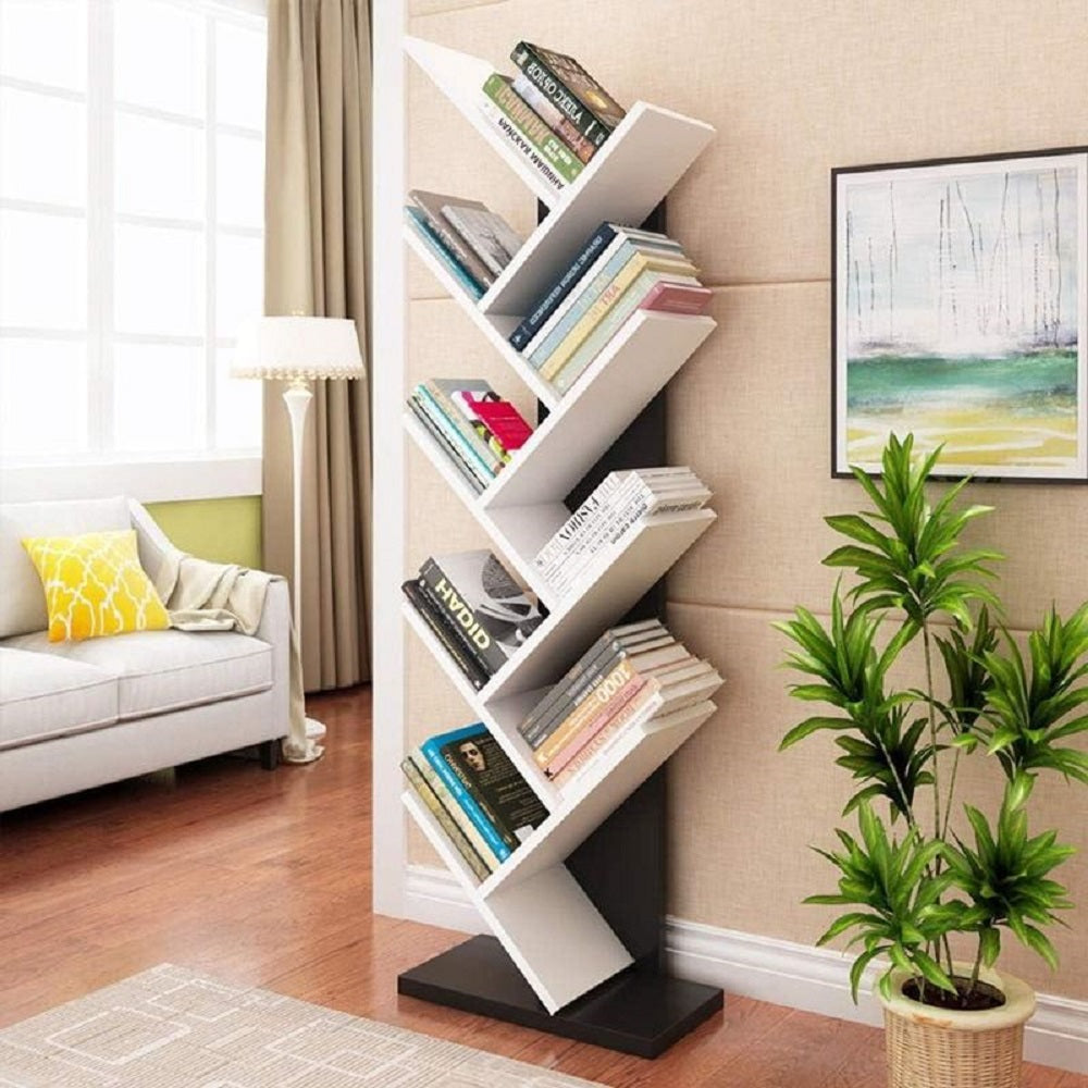 وحدة أرفف مكتبية خشب ام دي اف، 50*30*170 سم
