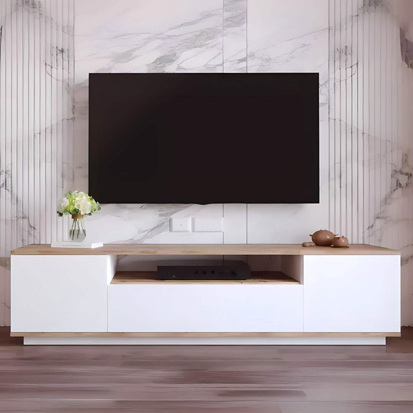 ترابيزة تليفزيون ام دي اف، 180*30*36 سم