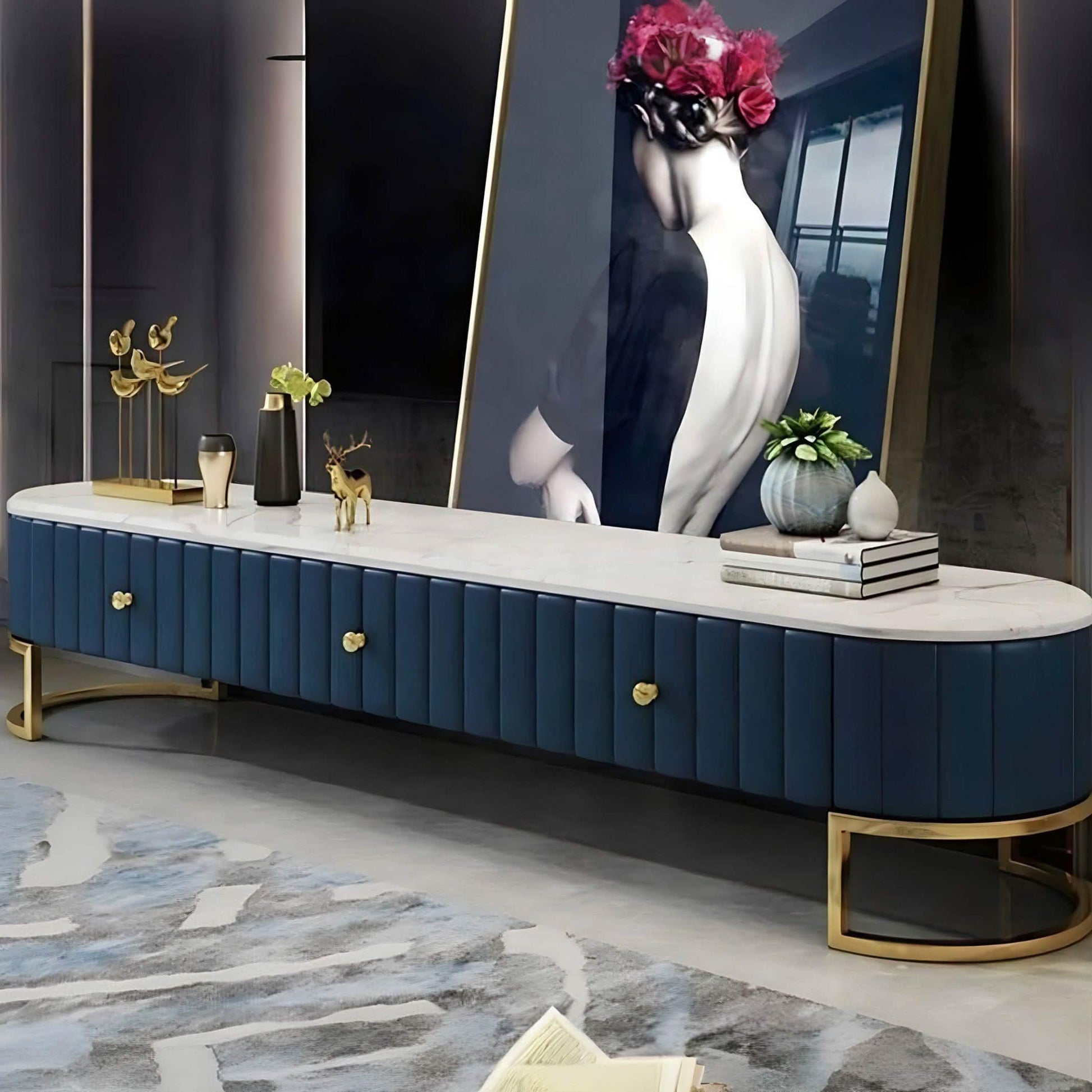 ترابيزة تليفزيون ام دي اف 40*180*40 سم - GAN44 Elegant