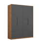 دولاب ام دي اف 160*40*210 سم - BAL86 El Batal Furniture