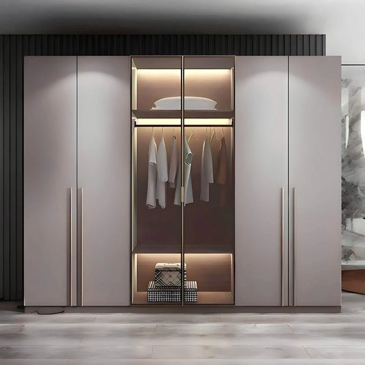 دولاب خشب ام دي اف، 240*60*240 سم