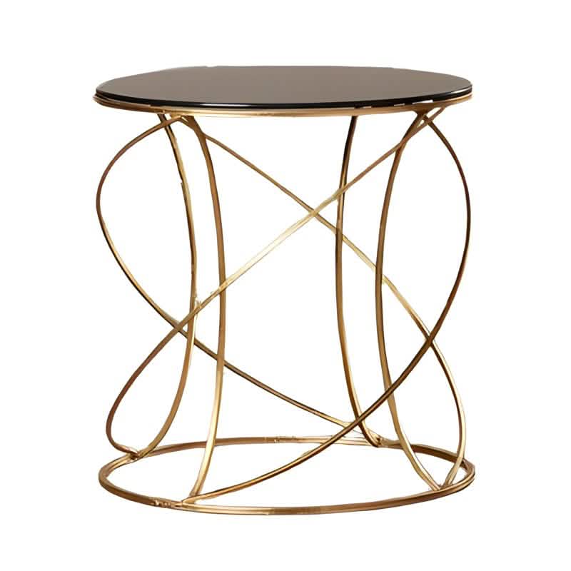 ترابيزة جانبية زجاج 50*65 سم - RON60 Royal Iron