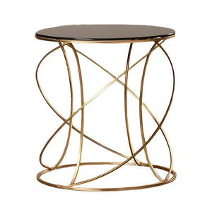 ترابيزة جانبية زجاج 50*65 سم - RON60 Royal Iron