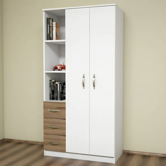 دولاب خشب ام دي اف، 120*40*200 سم