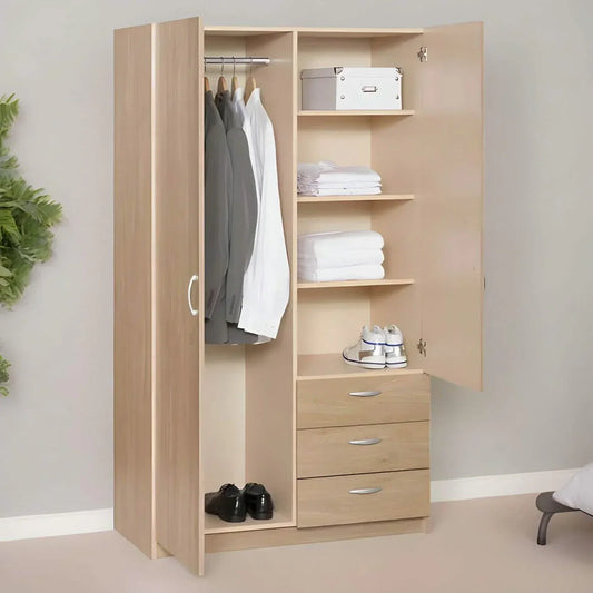 دولاب ام دي اف أسباني، 120*50*200 سم