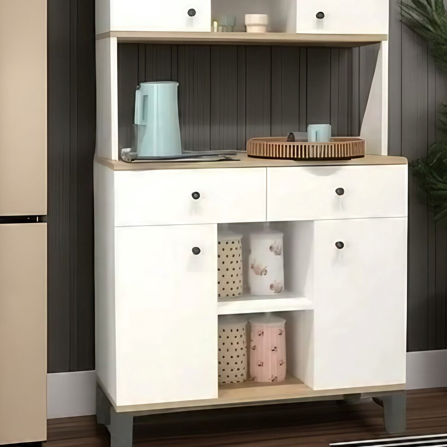 وحدة تخزين للمطبخ ام دي اف تايلاندي، 120*50*200 سم