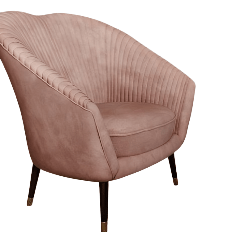 كرسي بهيكل خشبي وتصميم حديث - KAR20 - Homix