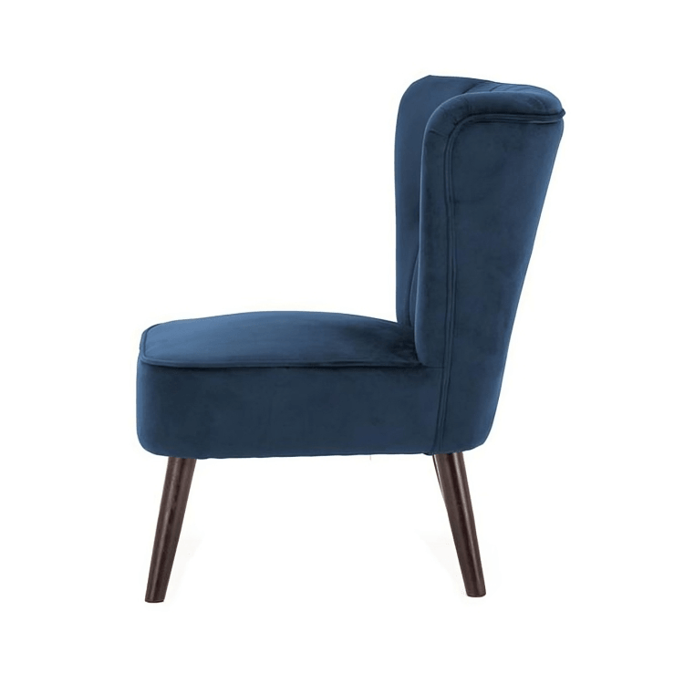 كرسي بتصميم أنيق وأرجل خشبية - KAR21 - Homix