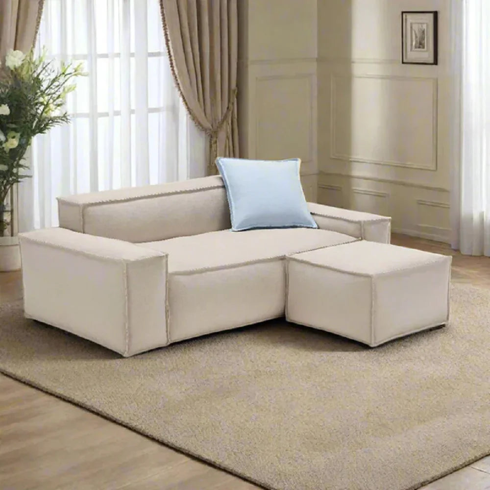 ركنة خشب زان، 220*140*75 سم