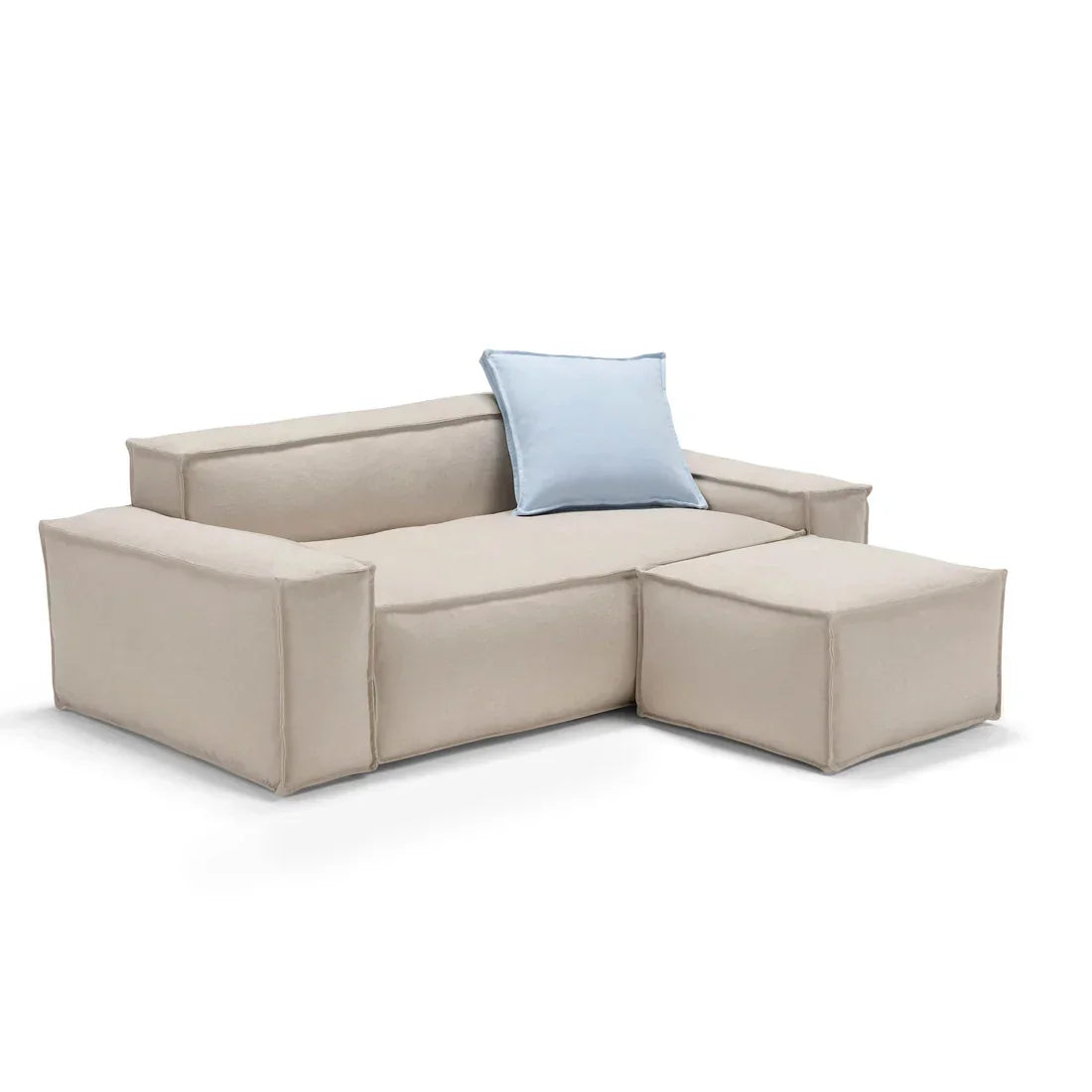 ركنة خشب زان، 220*140*75 سم