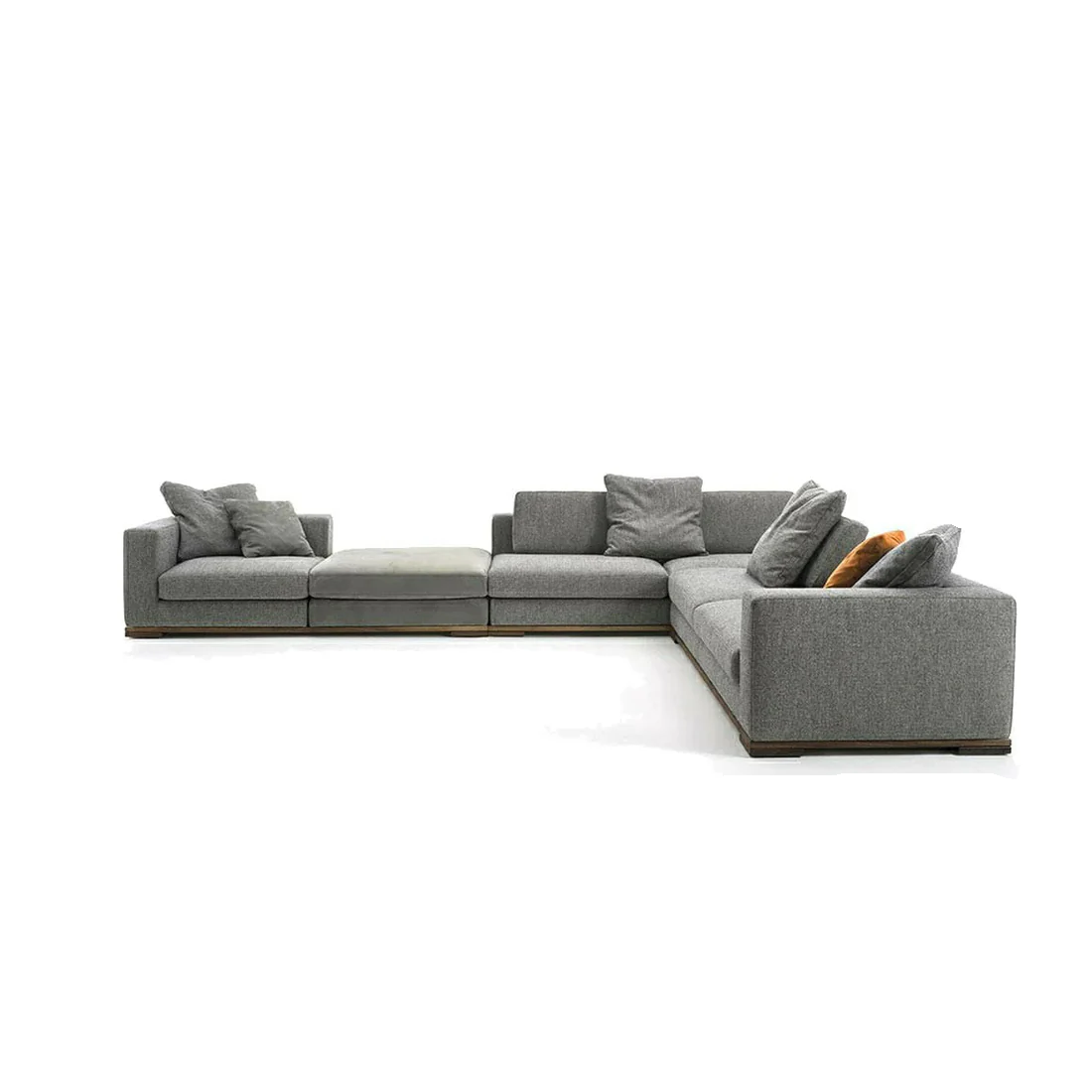 ركنة خشب زان، 320*250*75 سم