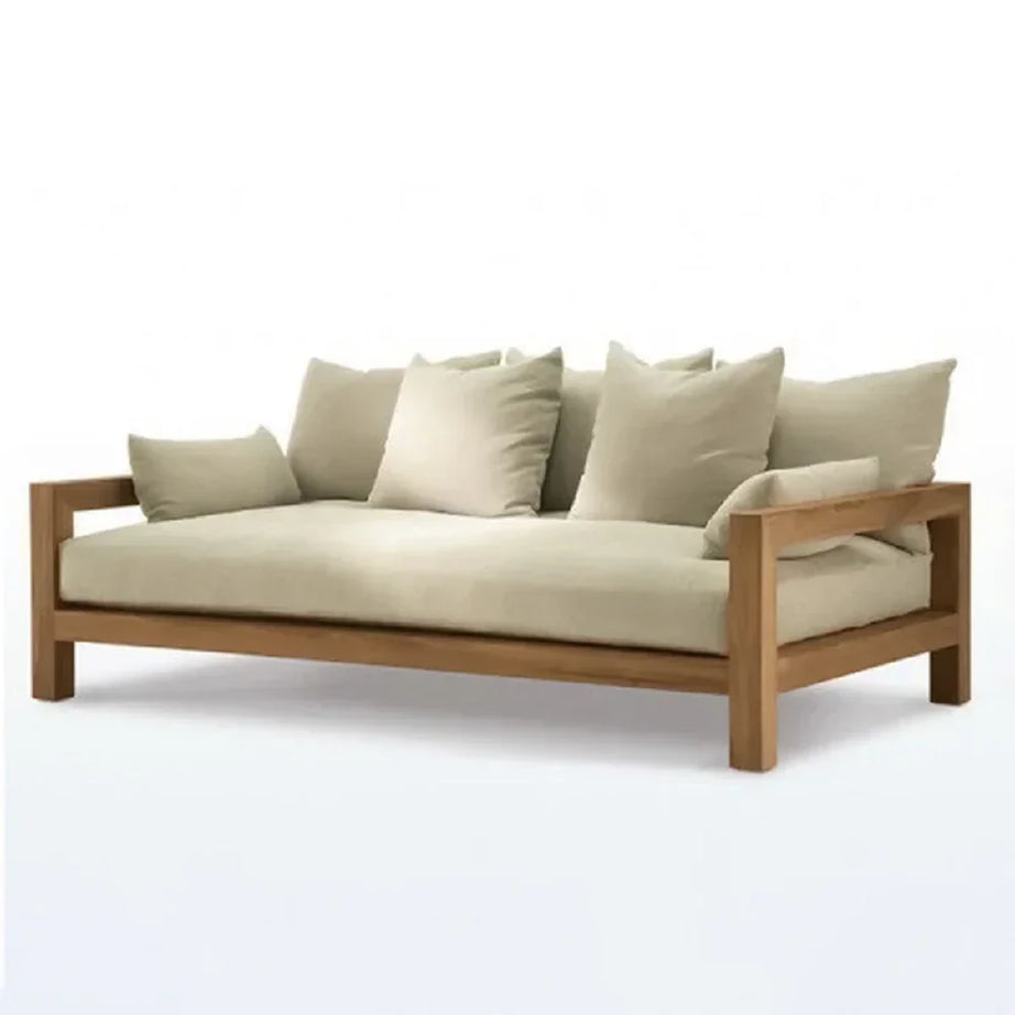 كنبة خشب زان، 220*80*75 سم