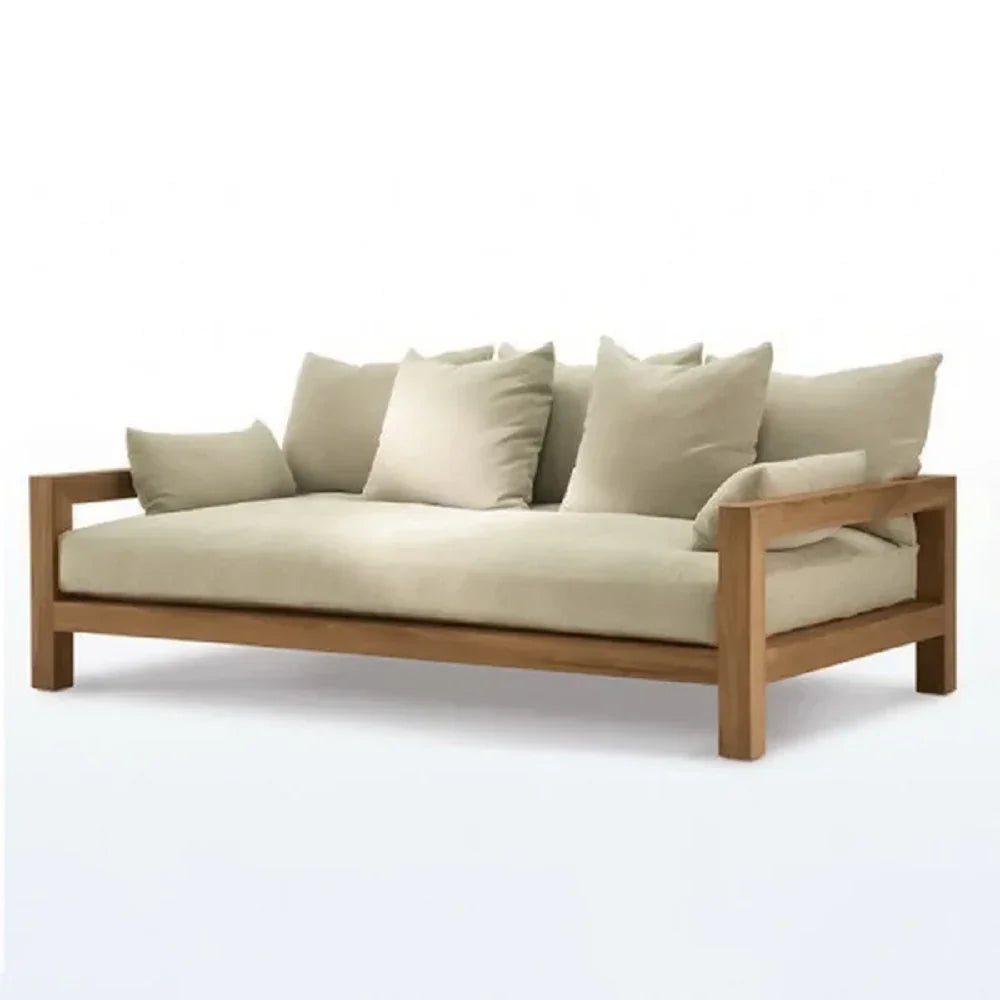 كنبة خشب زان، 220*80*75 سم