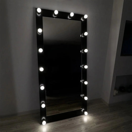 مرايا ستاند بإطار خشب، 60*8*160 سم