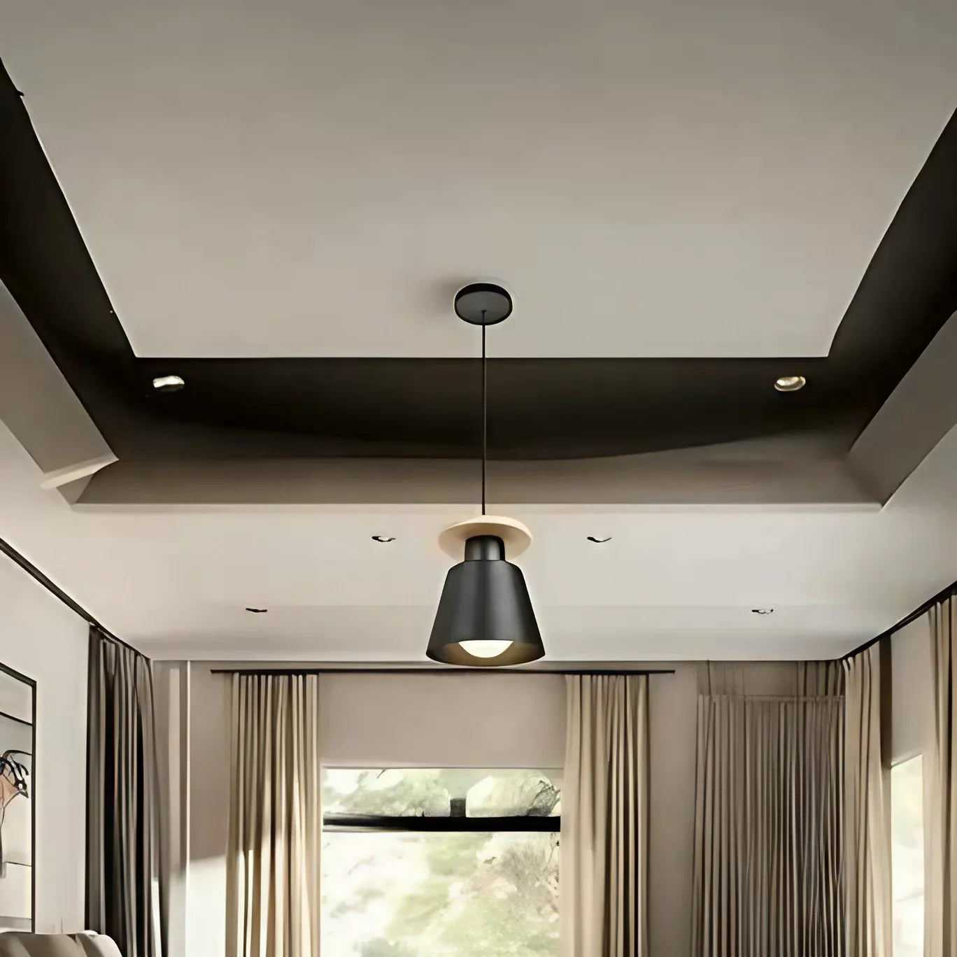 نجفة سقف الومنيوم، 15*50 سم