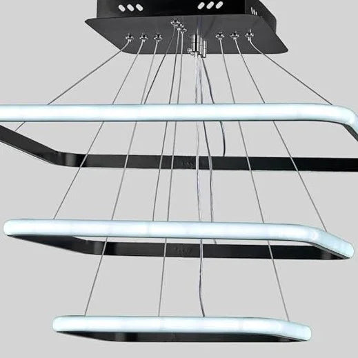 نجفة ستيل و بلاستيك، 60*60 سم