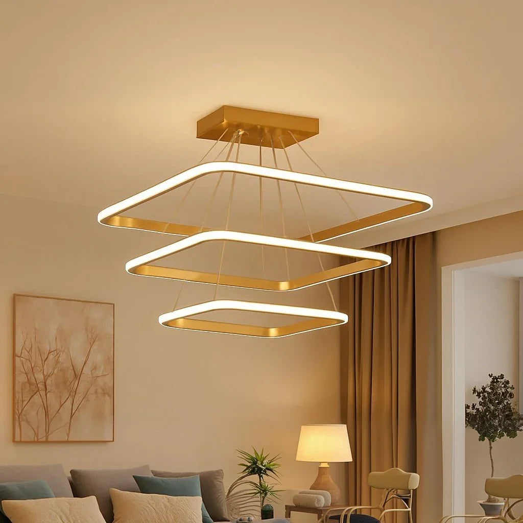 نجفة ستيل و بلاستيك، 60*60 سم