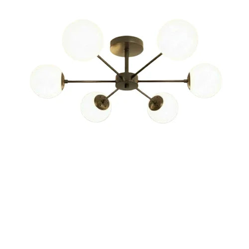 نجفة ستيل و زجاج، 70*40 سم