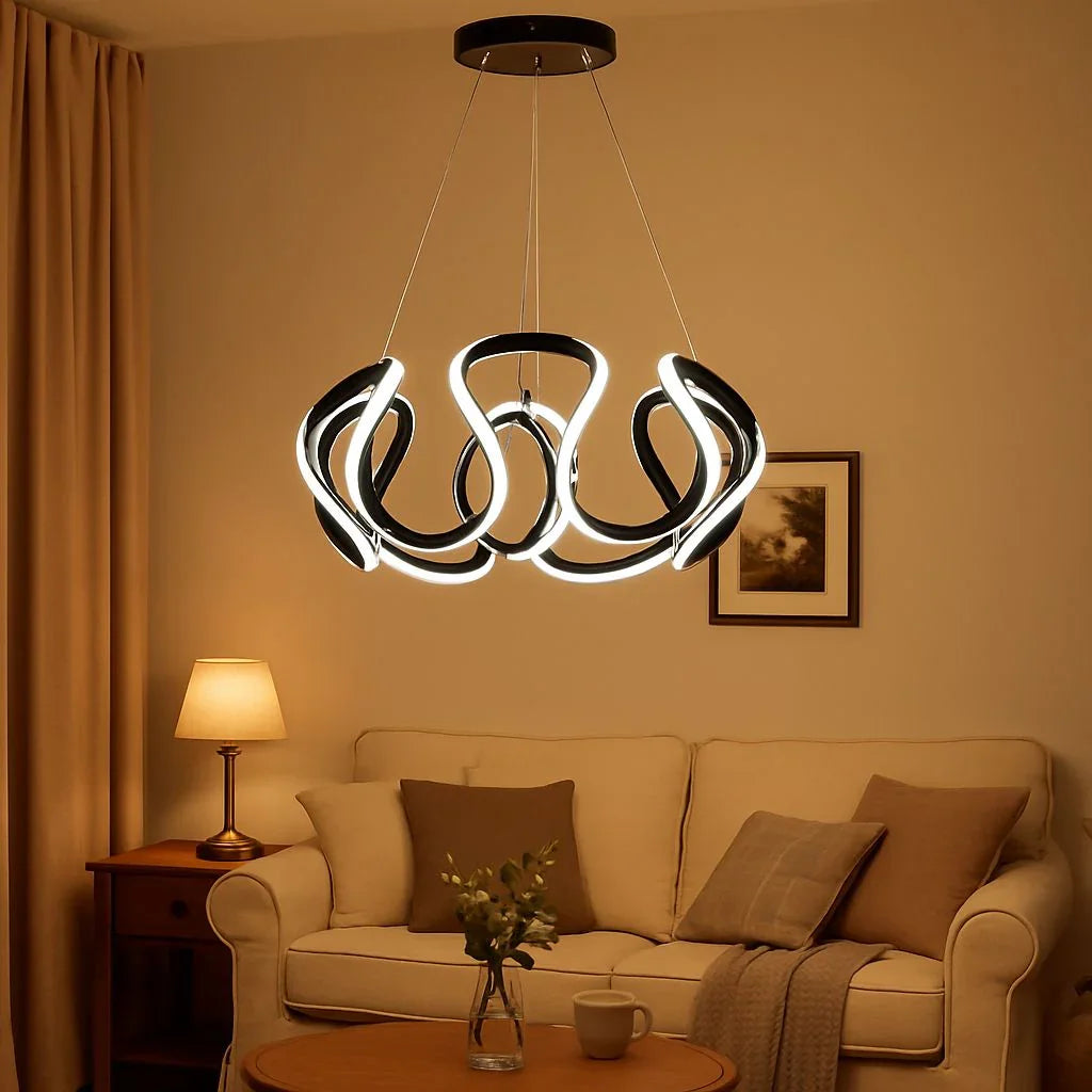 نجفة ستيل و بلاستيك، 60*60 سم