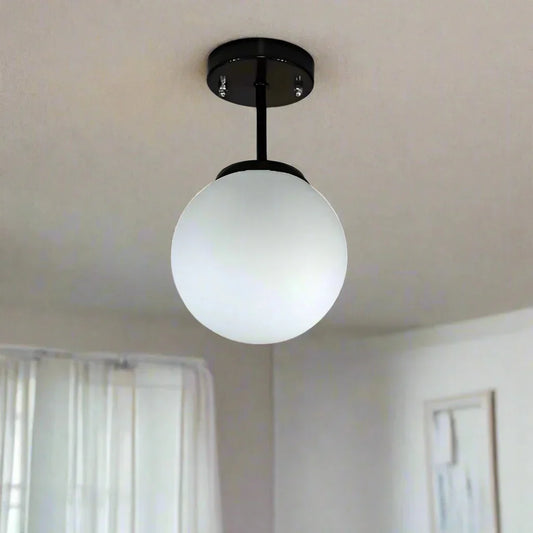 نجفة ستيل و زجاج، 20*30 سم