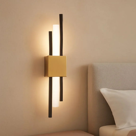 أبليك حائط ستيل و أكريليك، 10*50 سم