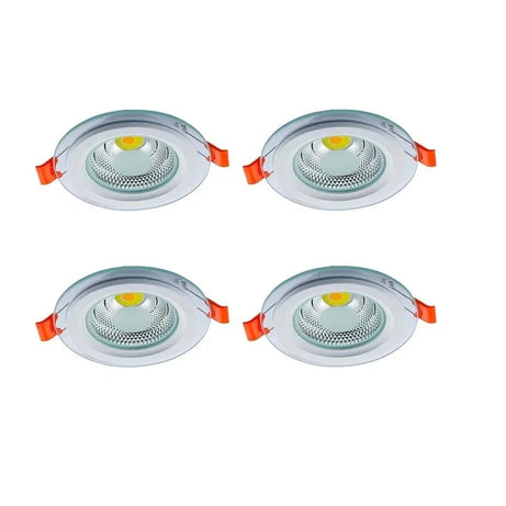 سبوت بلاستيك، 7*3 سم - 4 قطع