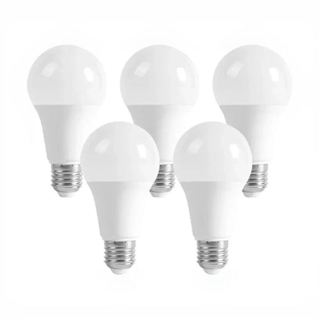 طقم لمبات ليد ديكور بلاستيك، 5*7 سم - 5 قطع